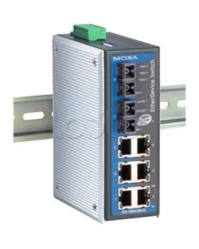 Коммутатор управляемый начального уровня 8-портовый Moxa EDS-408A-SS-SC-T в Ижевске Коммутаторы Pintop.ru