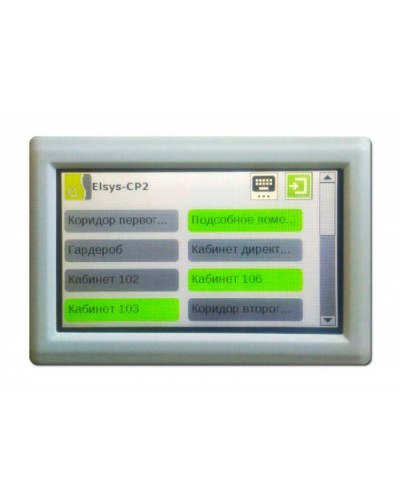 Клавиатура подсистемы охранной сигнализации Elsys-CP2 в Ижевске Сетевая СКУД Elsys Pintop.ru