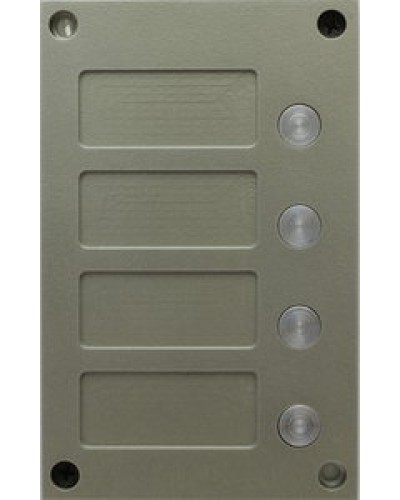 Панель кнопочная Vizit BS-424-4 в Ижевске Блоки вызова многоабонентные Pintop.ru