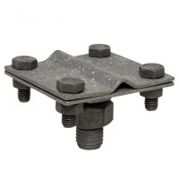 Зажим полоса-прут на штыре HZ EKF PROxima (lp-55423)