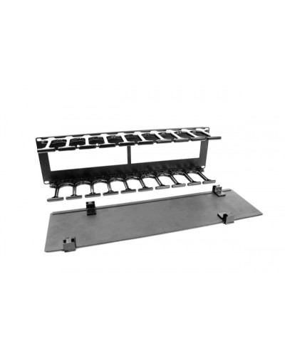 Органайзер кабельный горизонтальный 3U ЦМО (ГКО-П-3-9005) в Ижевске Кабельные органайзеры Pintop.ru