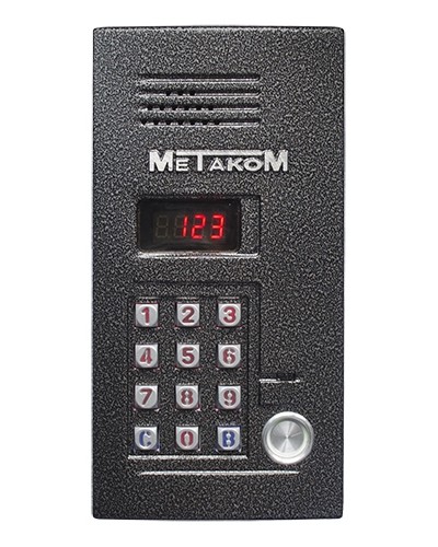 Блок вызова домофона Метаком MK2012-TM4E в Ижевске Блоки вызова многоабонентные Pintop.ru