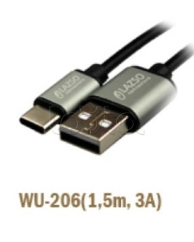 Кабель для передачи данных и зарядки LazsoWU-206(1,5m, 3А) в Ижевске Оборудование для видеонаблюдения Pintop.ru