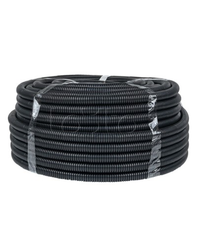 Труба гофр. негорючая безгалогеновая FRHF с протяжкой d25 мм (75 м) черная EKF-Plast (FRHF-25) в Ижевске Труба гофрированная Pintop.ru