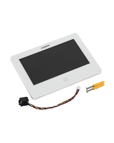 Монитор видеодомофон AccordTec AT-VD 770W WH в Ижевске Абонентские IP устройства Pintop.ru