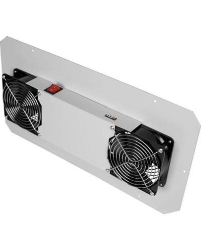 Панель вентиляционная с 2 вентиляторами TLK TLK-FAN2-GY в Ижевске Вентиляторные модули Pintop.ru