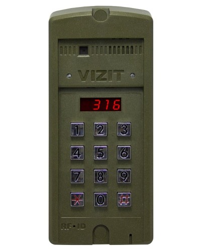 Блок вызова для совместной работы с БУД-302 Vizit БВД-316FCP в Ижевске Блоки вызова многоабонентные Pintop.ru