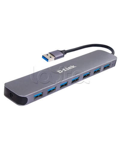Концентратор с 7 портами USB 3.0 D-Link DUB-1370/B2A в Ижевске Дополнительное оборудование для сетей Pintop.ru