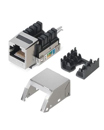 Вставка Cabeus KJ-RJ45-Cat.5E-SH-90 в Ижевске Модули Keystone Pintop.ru