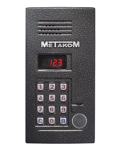 Блок вызова домофона Метаком MK2012-RFEVN в Ижевске Блоки вызова многоабонентные Pintop.ru