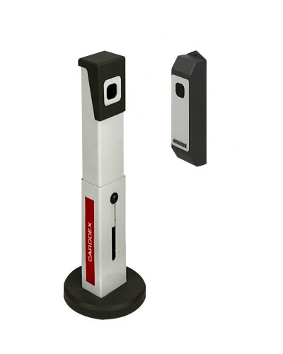 Комплект беспроводных фотоэлементов CARDDEX PR-01 (передатчик и приемник, навесной + стойка) в Ижевске Запчасти для шлагбаумов и автоматики Pintop.ru