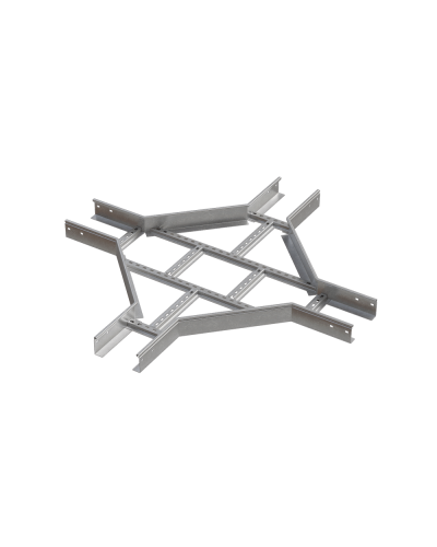 Х-разветвитель лестничный 80х200х1,2 мм HD N КМ-профиль (LXD80-200-1.2 HD N) в Ижевске Аксессуары для лотков Pintop.ru