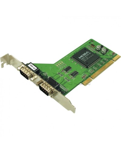 2-портовая плата RS-232 для шины Universal PCI Moxa CP-102U в Ижевске Сетевые карты Pintop.ru