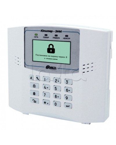 Устройство оконечное объектовое Элеста Юпитер-2444 (УОО Юпитер-4 IP/GPRS, ЖК-экран) в Ижевске Приемно-контрольные приборы Pintop.ru
