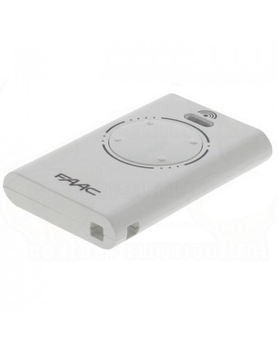 Брелок-передатчик 4-канальный Faac 787010 (белый) в Ижевске Устройства радиоуправления для шлагбаумов и автоматики Pintop.ru