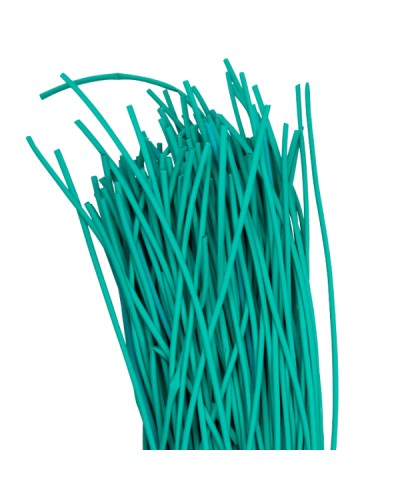 Термоусаживаемая трубка ТУТ нг 2/1 зеленая в отрезках по 1м EKF PROxima (tut-2-j-1m) в Ижевске Аксессуары для кабель-канала Pintop.ru