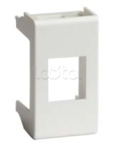 Адаптер для информационных разъемов AVAYA-SYSTIMAX, «Viva», 1 мод., белый DKC 45006 в Ижевске Аксессуары для стоек и шкафов Pintop.ru