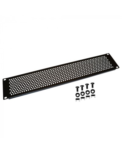 19 вентиляционная фальш-панель 2U, черная LANMASTER (LAN-DC-VNP-2U) в Ижевске Вентиляторные модули Pintop.ru