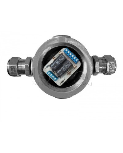 Магнито-Контакт УК-ВК-Ех-24 АЯКС П, с двумя кабельными вводами Ех МКВМ 25 в Ижевске Комутационные взрывозащищенные коробки Pintop.ru