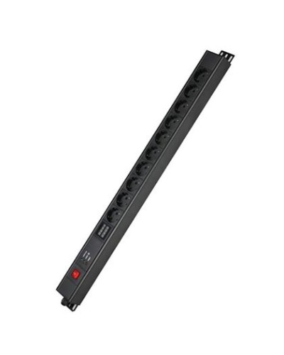 Блок распределения питания вертикальный для 19 шкафов DKC R5VSH10SWOPAM в Ижевске Блоки розеток Pintop.ru