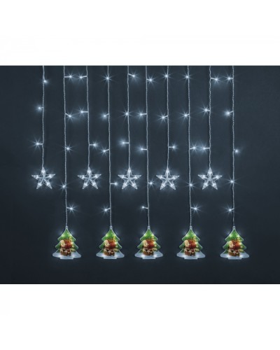 Гирлянда Navigator 95 027 NGF-D037-04 (бахрома звезды и елки WW 3*0.6м IP20) в Ижевске Источники света(Лампы) Pintop.ru