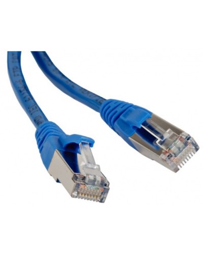 Патч-корд F/UTP Hyperline (PC-LPM-STP-RJ45-RJ45-C5e-20M-LSZH-BL) в Ижевске Патчкорды (медные) Pintop.ru