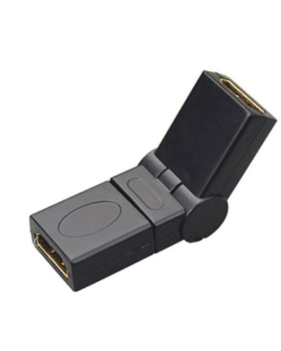 Соединитель поворотный HDMI розетка(А)/ HDMI розетка(А) LAZSO (APHH00/AA(S)) в Ижевске Коннекторы Pintop.ru
