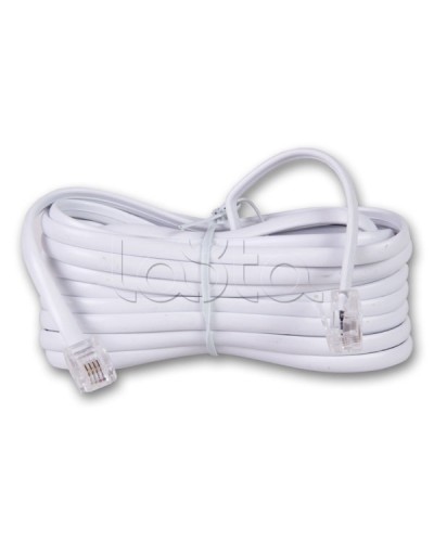 Удлинитель телефонный 25 м белый (10шт/уп) REXANT 18-3251 в Ижевске Патч-корды и пигтейлы Pintop.ru