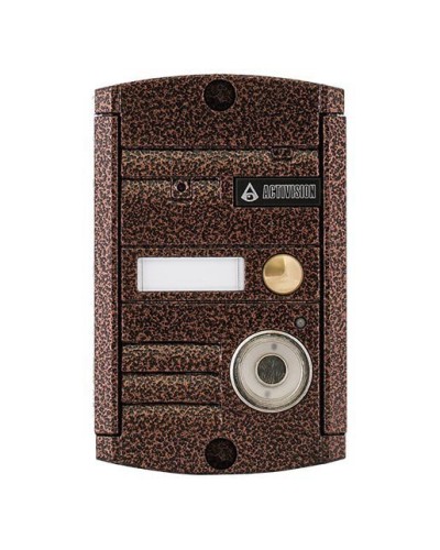 Видеопанель вызывная накладная цветная на 1 абонента с TM-считывателем Activision AVP-451 TM (PAL, медь) в Ижевске Вызывные видеопанели малоабонентные Pintop.ru