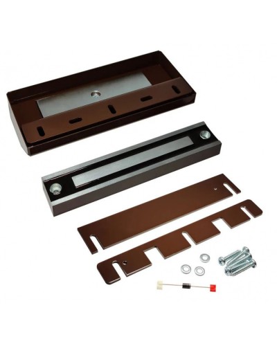 Электромагнитный замок влагозащищённый ALeko ALM-350FT (коричневый) в Ижевске Электромагнитные замки Pintop.ru