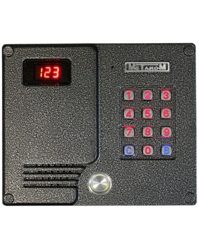 Блок вызова домофона Метаком MK2007-TM-EV в Ижевске Блоки вызова многоабонентные Pintop.ru