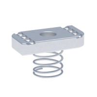 STRUT-гайка (канальная) М6 с короткой пружиной EKF (stgkpM6)