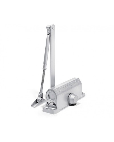 Доводчик дверной с рычажной тягой DC-065 EN3/4/5, серебро NOTEDO DC065S в Ижевске Доводчики Pintop.ru