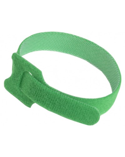 ITK Хомут-липучка ХКл 14х310мм с м/з зеленый (100шт) (HKVG-W14-L310) в Ижевске Стяжки-хомуты Pintop.ru