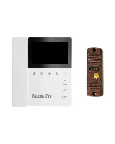 Комплект видеодомофона Lira + AVC-305 (PAL) Медь Falcon Eye в Ижевске Абонентские видеоустройства Pintop.ru