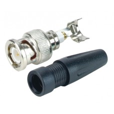 Разъем штекер BNC под винт с колпачком ПожТехКабель PTK-Accessories