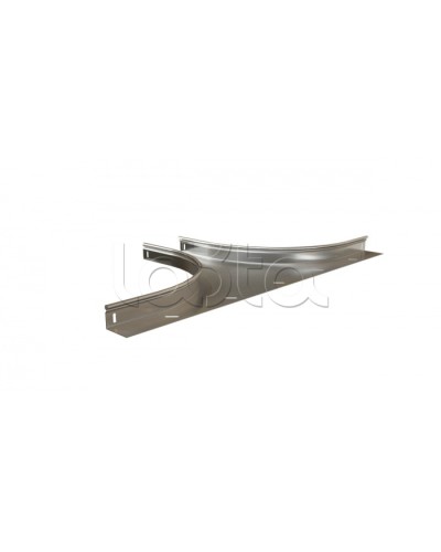 Разветвитель односторонний плавный Hyperline RST-DTS-400-80-0,8-R100-SZ в Ижевске Аксессуары для лотков Pintop.ru