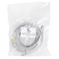 Патч-корд FTP, категория 6, F/UTP экранированный, LSZH, 20 м, серый Cabeus PC-FTP-RJ45-Cat.6-20m-LSZH