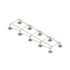 Опорная конструкция для установки оборудования TECHNORAPTOR STEELFOOT 1200х5000 тип 2 КМ-профиль (KM-TR-STF-SSEI-1200-5000-2)