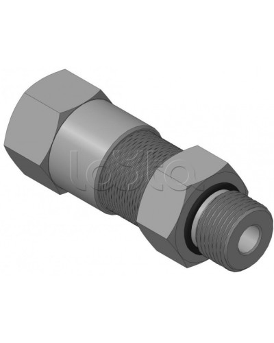 Кабельный ввод с резьбой G1/2 мм для прокладки кабеля в металлорукаве РЗ-ЦП-10, с уплотнением кабеля и проходным диаметром кабеля d=4-8 мм Спектрон КВМ-10/8-М-G1/2 в Ижевске Аксессуары для кабель-канала Pintop.ru