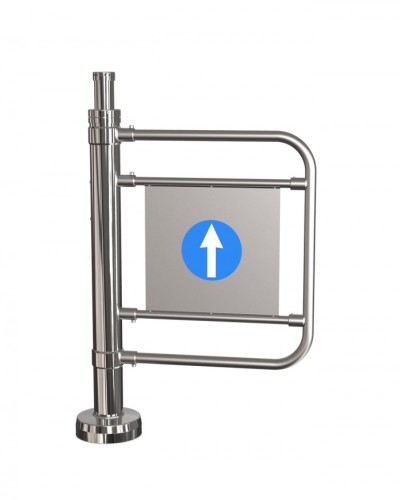 Калитка электромеханическая Ростов-Дон Ростов-Дон К32М-230 ХРОМ (без дуги) (0910-01) в Ижевске Калитки Pintop.ru