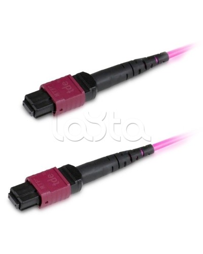 Патч-корд волокнно-оптический Hyperline (FHD-MC3-504-MPOF12/PS-MPOF12/PS-B-10M-LSZH-MG) в Ижевске Патч-корды и пигтейлы Pintop.ru