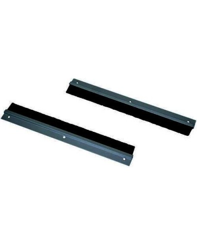 Ввод щеточный 19, 1U для настенных, напольных шкафов (черный) TLK-BRSH-1U-BK в Ижевске Аксессуары для стоек и шкафов Pintop.ru