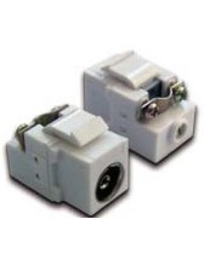 Вставка Keystone TV-розетка, винтовое соединение, белая LANMASTER LAN-OK-TV/S-WH в Ижевске Коннекторы Pintop.ru