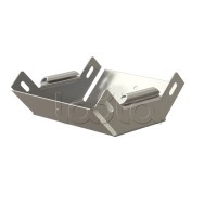 Угол 90° вертикальный внутренний Hyperline RST-VIA90-100-50-0,8-SZ