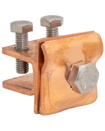 Держатель фальцевый, скручиваемый 3мм, Cu EKF PROxima (lp-33396-cu) в Ижевске Электротехническое оборудование Pintop.ru