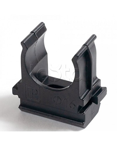 Крепёж-клипса для труб Полистирол черная д32 в малой упаковке (10шт/500шт уп/кор) Промрукав (PR13.0212) в Ижевске Держатели, клипсы, скобы Pintop.ru