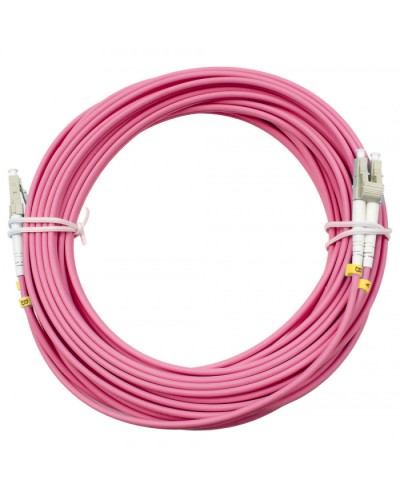 Шнур оптический duplex LC-LC 50/125 mm OM4 20м LSZH Cabeus FOP-50-OM4-LC-LC-20m в Ижевске Патч-корды оптические Pintop.ru