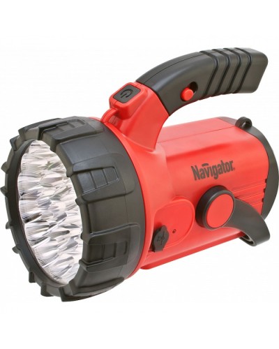 Фонарь Navigator 94 960 NPT-SP06-ACCU Прожект/кемп. 23+18+4LED, аккум.4В, 2Ач. в Ижевске Источники света(Лампы) Pintop.ru