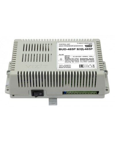 Блок управления домофона Vizit БУД-485Р в Ижевске Блоки управления многоабонентные Pintop.ru